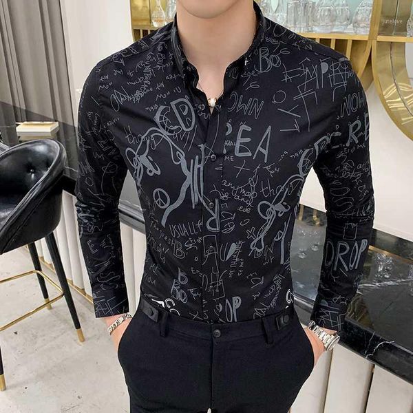 letter print shirts men business black white streetwear camisa 2020 autumn casual shirts slim fit long sleeve shirt1, White;black
letter print shirts men business black white streetwear camisa 2020 autumn casual shirts slim fit long sleeve shirt1, White;black
