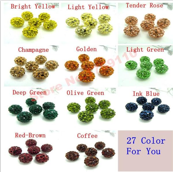 100pcs 10mm white color austria beads crystal disco ball beads spacer beads 6 row crystal clay 27 color bbyjrt
100pcs 10mm white color austria beads crystal disco ball beads spacer beads 6 row crystal clay 27 color bbyjrt