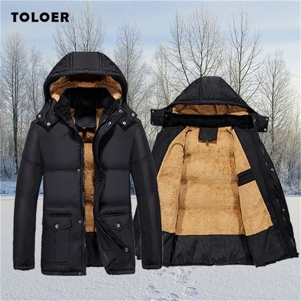 new mens winter jacket warm thicken men parka coat cotton-padded hooded male overcoat winbreaker detachable-hat outerwear 201218, Black
new mens winter jacket warm thicken men parka coat cotton-padded hooded male overcoat winbreaker detachable-hat outerwear 201218, Black