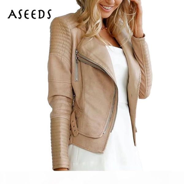zipper suede jacket ladies woman winter coats black faux pu leather jacket women motorcycle biker jackets streetwear
zipper suede jacket ladies woman winter coats black faux pu leather jacket women motorcycle biker jackets streetwear