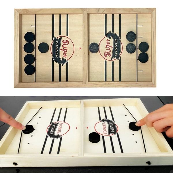 dropshipping paced sling puck winner fun toys for family child kids board-game party game time funny toys fast hockey y200413
dropshipping paced sling puck winner fun toys for family child kids board-game party game time funny toys fast hockey y200413