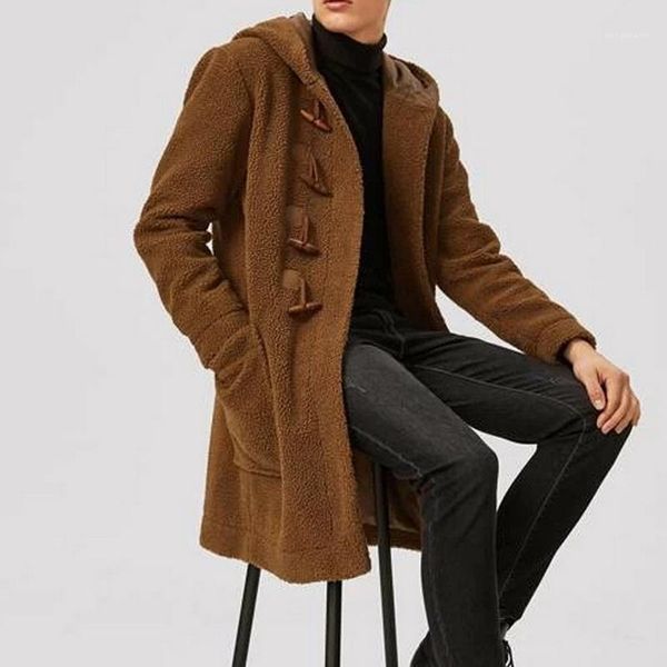 2020 fashion men's solid color windbreaker long-length hoodies long sleeve double fleece coat men's jacket1, Tan;black
2020 fashion men's solid color windbreaker long-length hoodies long sleeve double fleece coat men's jacket1, Tan;black