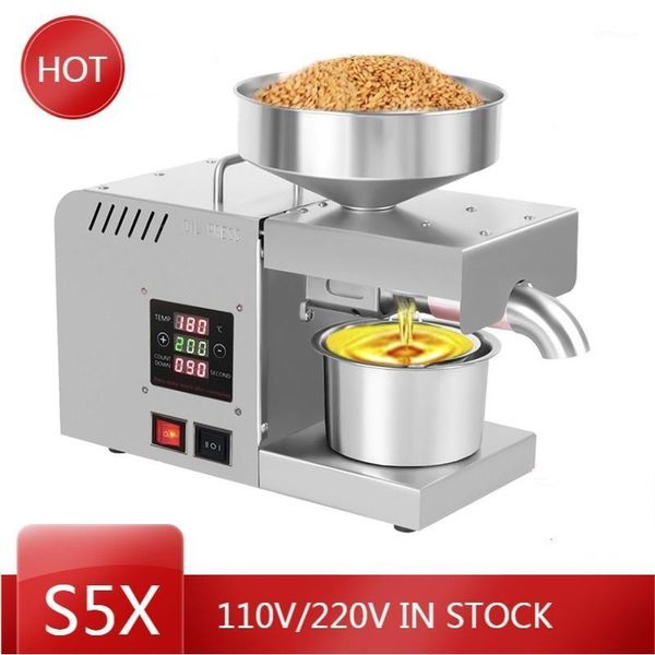 oil pressers x5s 220v / 110v intelligent press automatic household and commercial stainless steel cold extraction machine1
oil pressers x5s 220v / 110v intelligent press automatic household and commercial stainless steel cold extraction machine1