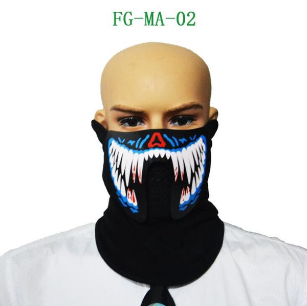 61 styles el flash led music with sound active for dancing riding skating voice control mask party masks cca10520 10pcs
61 styles el flash led music with sound active for dancing riding skating voice control mask party masks cca10520 10pcs