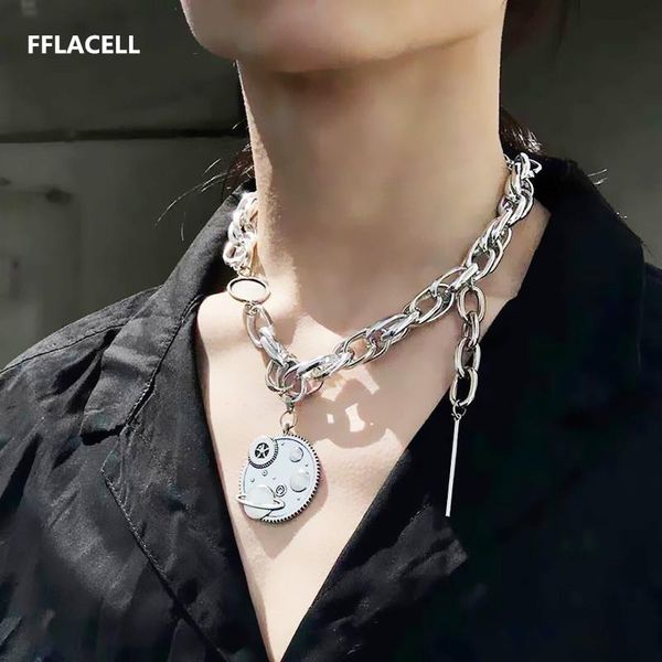 chains 2021 hip hop planet gear silvery metal thick chain for women men girls party punk jewelry dark wind gifts, Silver
chains 2021 hip hop planet gear silvery metal thick chain for women men girls party punk jewelry dark wind gifts, Silver