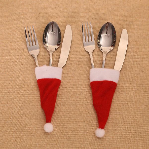 hats christmas ornament snowman hat gift bag knife fork cover set for home party dinner decorations dhl wholesale
hats christmas ornament snowman hat gift bag knife fork cover set for home party dinner decorations dhl wholesale