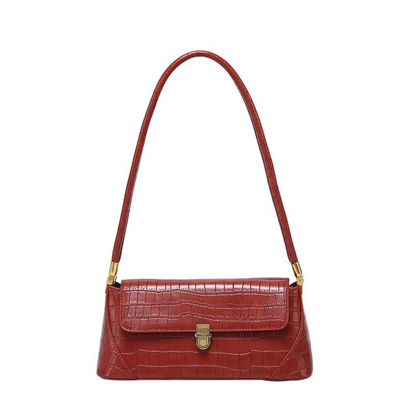 new women's bag fashion crocodile pattern handbag shoulder bag