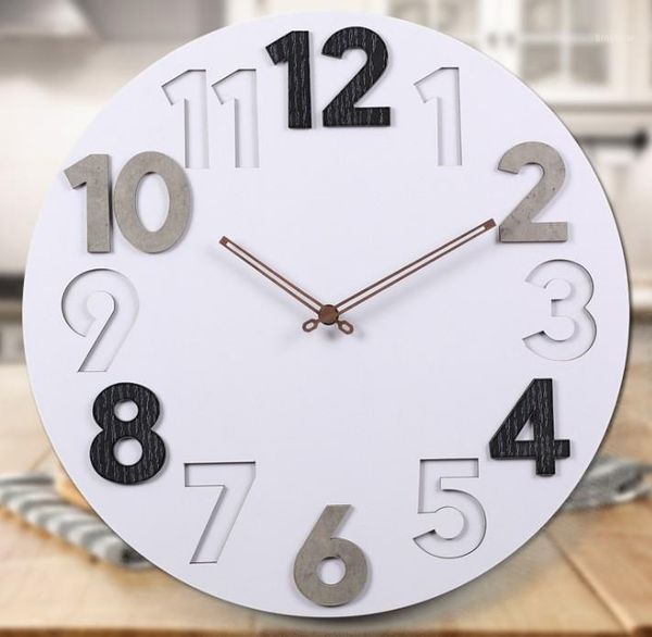 12 inch creative wooden wall clock quiet fashion bedroom living room decorative large wall clock retro round hanging clock1
12 inch creative wooden wall clock quiet fashion bedroom living room decorative large wall clock retro round hanging clock1