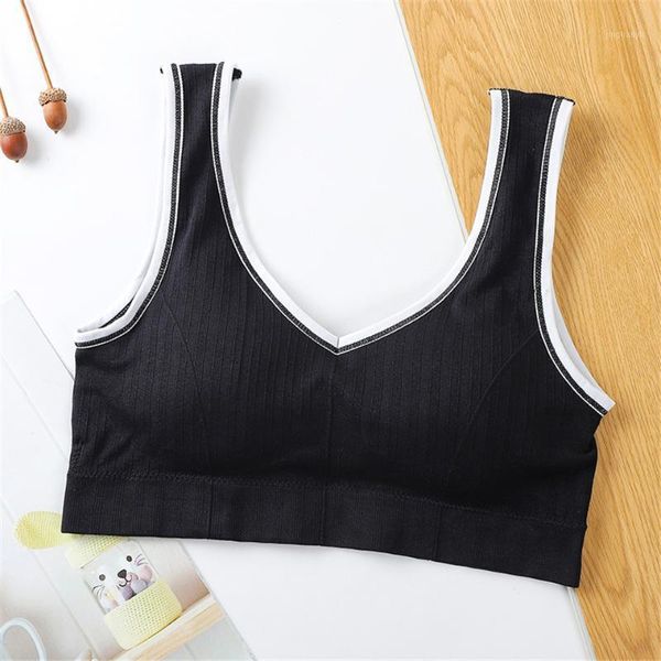 gym clothing women bra yoga wear wire sports running fitness stretch cotton for women1, White;black
gym clothing women bra yoga wear wire sports running fitness stretch cotton for women1, White;black
