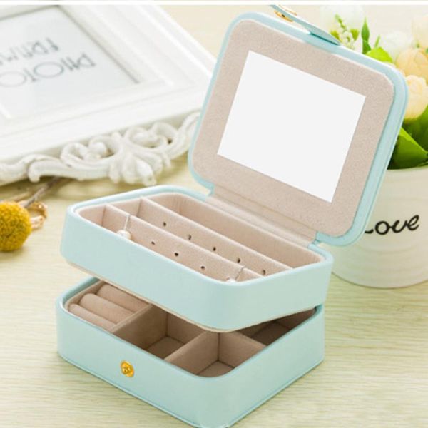 портативный женщины девушки путешествия кольцо серьга кожа jewelry box хранения организатор box с зеркалом внутри бархатные вспомогательного, Pink;blue
портативный женщины девушки путешествия кольцо серьга кожа jewelry box хранения организатор box с зеркалом внутри бархатные вспомогательного, Pink;blue