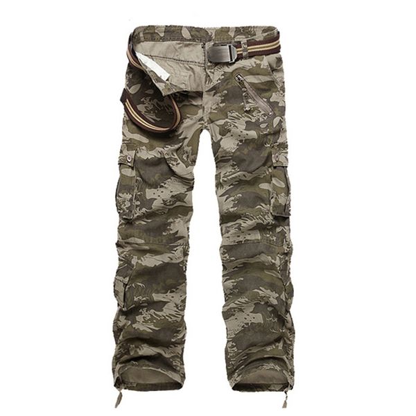 nieuwe wildernis hoge kwaliteit militaire mannen cargo broek man stijlvolle camouflage katoen volledige lengte multi-pocket broek 7 kleuren, Black
nieuwe wildernis hoge kwaliteit militaire mannen cargo broek man stijlvolle camouflage katoen volledige lengte multi-pocket broek 7 kleuren, Black
