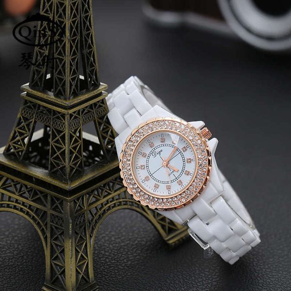 ceramic ceramic watch women's white women's watch simple fashion women's high-end quartz watch p2fa, Slivery;brown
ceramic ceramic watch women's white women's watch simple fashion women's high-end quartz watch p2fa, Slivery;brown