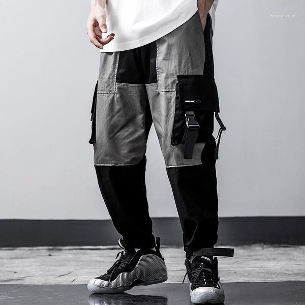 hip streetwear men's joggers pants 2021 men ribbons cotton cargo pant trousers elastic waist harem men1 men's, Black
hip streetwear men's joggers pants 2021 men ribbons cotton cargo pant trousers elastic waist harem men1 men's, Black