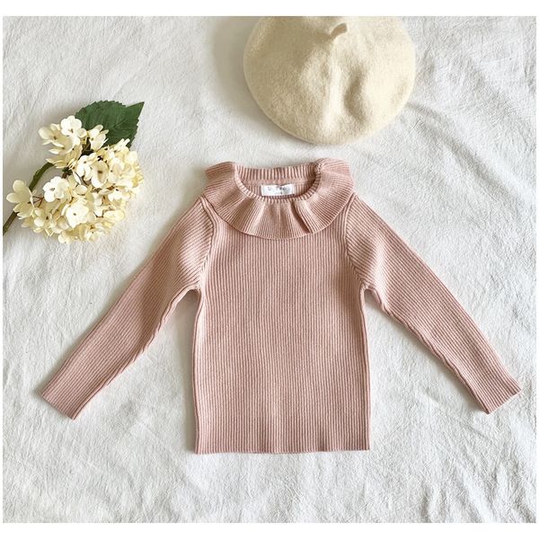 2020 autumn ribbed baby girls sweater ruffle collar princess girls knitted pullover kids basic sweater f wmtuyc, Blue
2020 autumn ribbed baby girls sweater ruffle collar princess girls knitted pullover kids basic sweater f wmtuyc, Blue