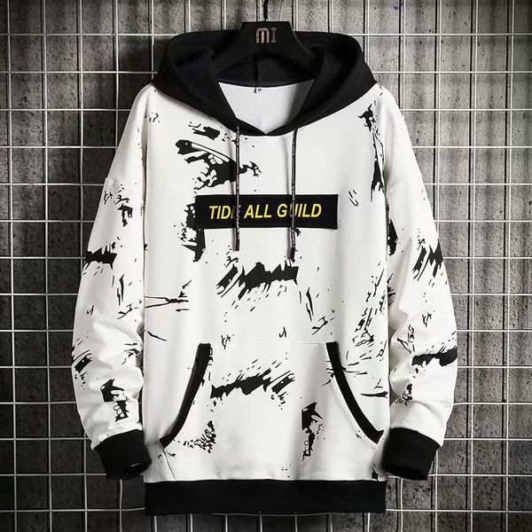 spring autumn men's hoodies gothic style streetwear long sleeve pullover sweatshirts men casual hoodies men, Black
spring autumn men's hoodies gothic style streetwear long sleeve pullover sweatshirts men casual hoodies men, Black