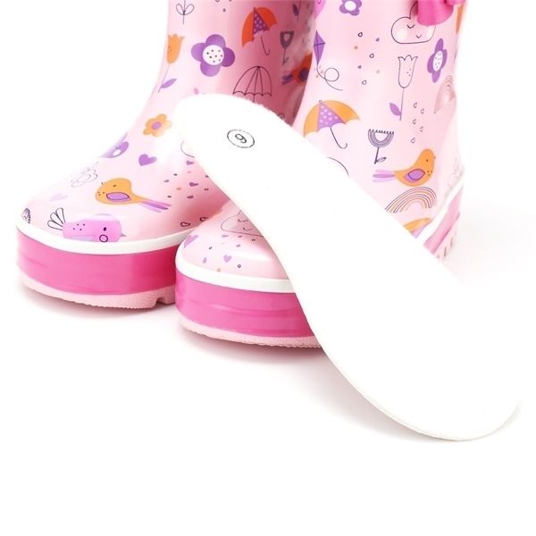 kushyshoo children' rubber boots waterproof rubber cartoon printing with handles rain boots kids boots girls kalosze dla dzieci q1216, Black;grey
kushyshoo children' rubber boots waterproof rubber cartoon printing with handles rain boots kids boots girls kalosze dla dzieci q1216, Black;grey