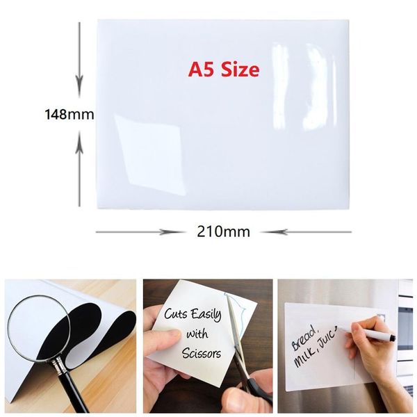 1pc a5 size magnetic whiteboard fridge magnets dry wipe white board marker eraser writing record message board remind memo pad wmtpdo
1pc a5 size magnetic whiteboard fridge magnets dry wipe white board marker eraser writing record message board remind memo pad wmtpdo