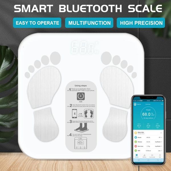 bluetooth app scales floor body weight bathroom scale smart backlit display scale body weight fat water muscle mass bmi
bluetooth app scales floor body weight bathroom scale smart backlit display scale body weight fat water muscle mass bmi