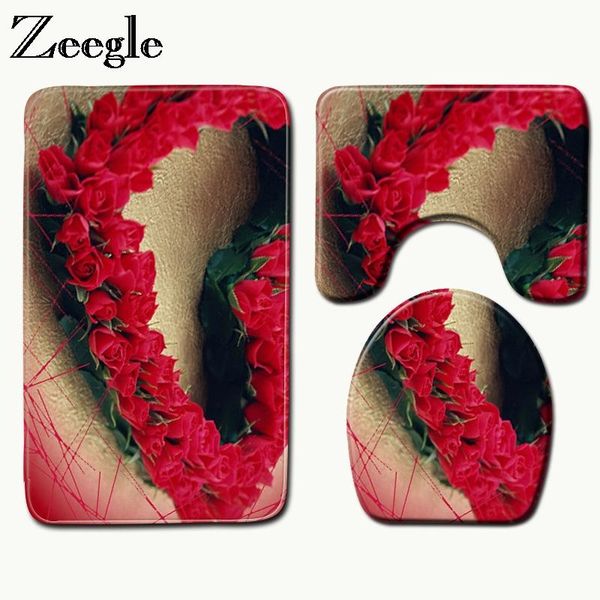 bath mats zeegle valentine's day bathroom carpet rug set absorbent mat non-slip toilet shower foot pad lid cover
bath mats zeegle valentine's day bathroom carpet rug set absorbent mat non-slip toilet shower foot pad lid cover
