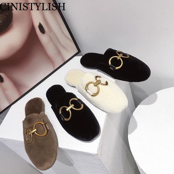 woman fur slippers brand metal buckle women slip on slides mule shoes women winter warm home slipper plush flip flops ladies new x1020, Black
woman fur slippers brand metal buckle women slip on slides mule shoes women winter warm home slipper plush flip flops ladies new x1020, Black