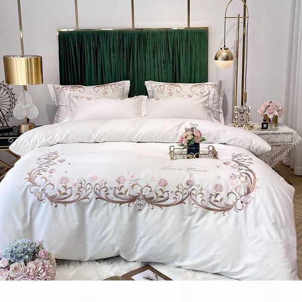 100% egypt cotton embroidery bedding set princess embroider egyptain duvet cover girls 4pcs king size bed set bedspread
100% egypt cotton embroidery bedding set princess embroider egyptain duvet cover girls 4pcs king size bed set bedspread