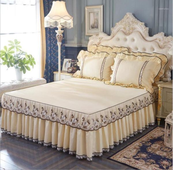 bed skirt korean lace bedspread pillowcases 1/3pc girls sheet solid mattress cover wedding princess bedding home decoration1
bed skirt korean lace bedspread pillowcases 1/3pc girls sheet solid mattress cover wedding princess bedding home decoration1