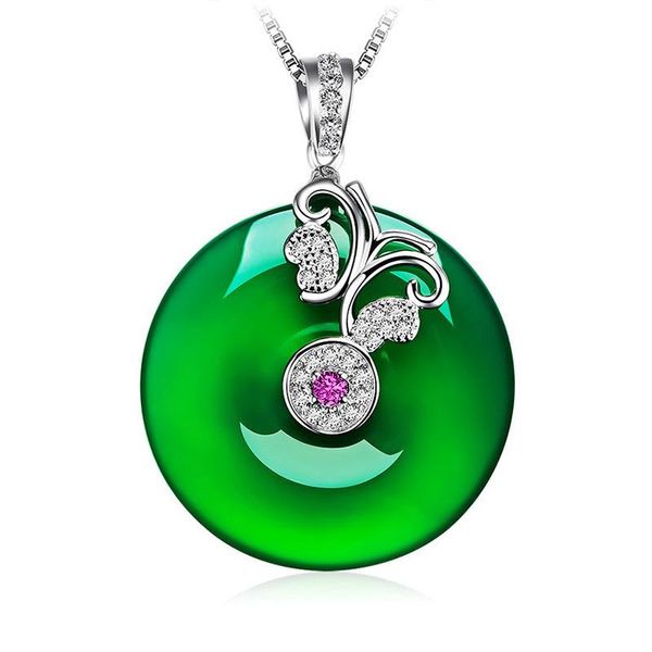 pendant necklaces jewelry clavicle necklace for women anniversary mother's day gifts chrysoprase temperament lady, Silver
pendant necklaces jewelry clavicle necklace for women anniversary mother's day gifts chrysoprase temperament lady, Silver