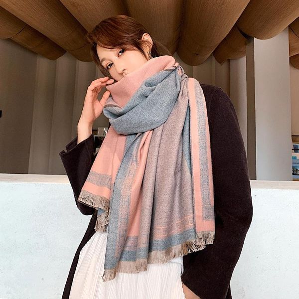 2020 new design printed bandana warm soft blanket bufanda shawls wraps thicken cashmere lady scarves female women, Blue;gray
2020 new design printed bandana warm soft blanket bufanda shawls wraps thicken cashmere lady scarves female women, Blue;gray