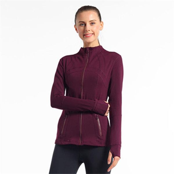 women's yoga slim seamless running jacket gym long sleeves fitness workout quick dry elastic zippered outdoor sports jacket, White;red
women's yoga slim seamless running jacket gym long sleeves fitness workout quick dry elastic zippered outdoor sports jacket, White;red