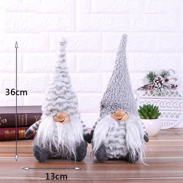party decoration christmas ornaments doll window snowman decorations grey forest man cap1
party decoration christmas ornaments doll window snowman decorations grey forest man cap1