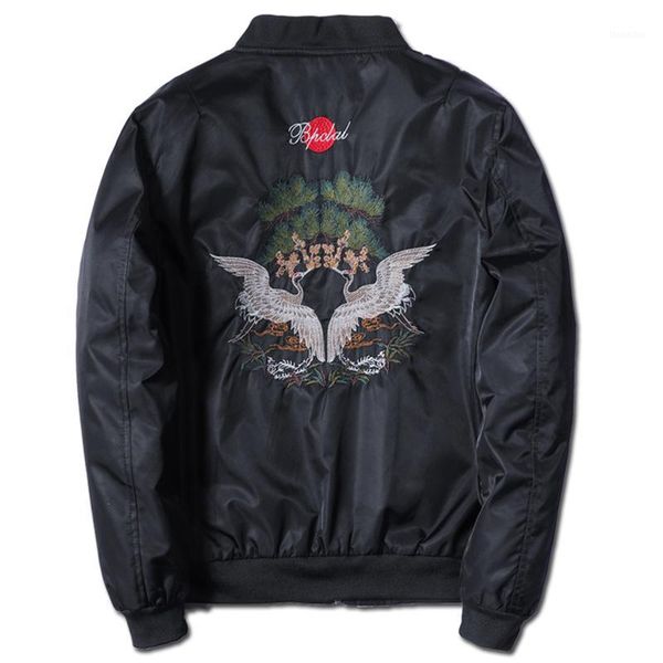 men's jackets spring street fashion bomber jacket men motorcycle pilot mens printed pattern slim fit baseball male1, Black;brown
men's jackets spring street fashion bomber jacket men motorcycle pilot mens printed pattern slim fit baseball male1, Black;brown