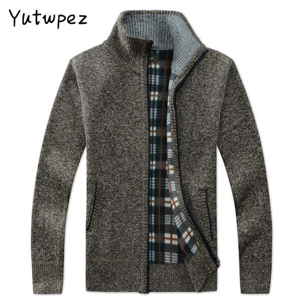 yutwpez men's casual sweater coats winter fashion brand mens cardigan high collar pockets knit outwear coat sweater male 201201, White;black
yutwpez men's casual sweater coats winter fashion brand mens cardigan high collar pockets knit outwear coat sweater male 201201, White;black