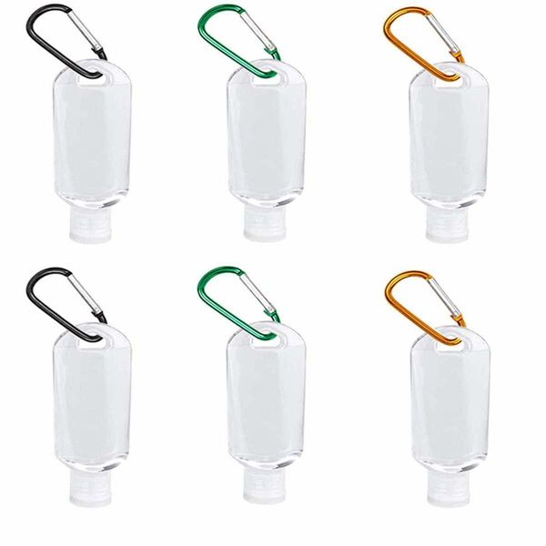 2oz/50ml travel plastic keychain empty leakproof refillable hand sanitizer bottles containers with flip cap po
2oz/50ml travel plastic keychain empty leakproof refillable hand sanitizer bottles containers with flip cap po