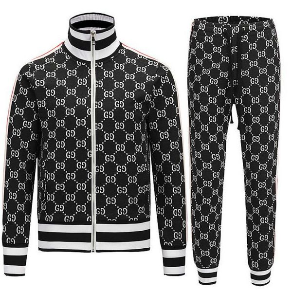 new flower lattice men gentlemen tracksuit set male sweatshirt sweatpants multi-pocket fashion trousers high street jackets sets, Gray
new flower lattice men gentlemen tracksuit set male sweatshirt sweatpants multi-pocket fashion trousers high street jackets sets, Gray