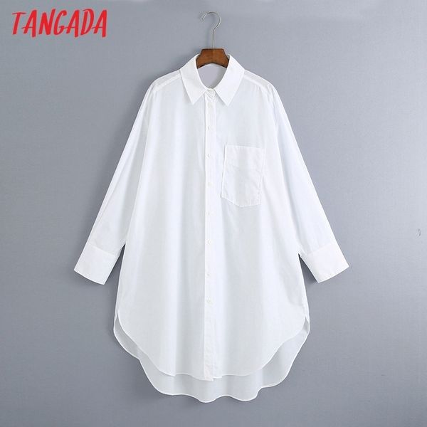 tangada women oversized white long shirts long sleeve solid female loose casual blouse 6z80 201125
tangada women oversized white long shirts long sleeve solid female loose casual blouse 6z80 201125