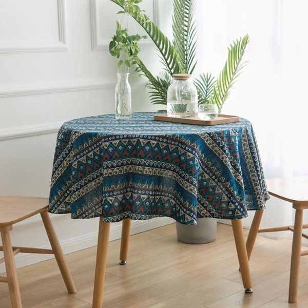 table cloth 150cm round tablecloth geometric printed family party deskdecoration cover
table cloth 150cm round tablecloth geometric printed family party deskdecoration cover