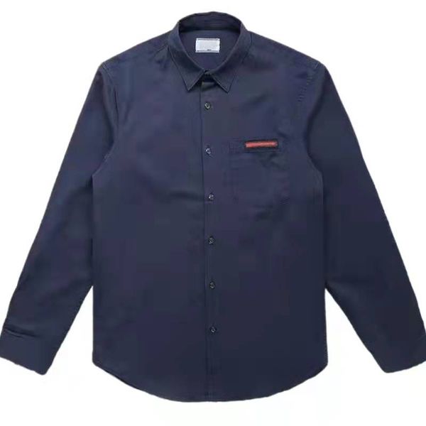 22ss designer men's shirts fashion business long sleeve cotton lapel luxury male's shirt size s-2xl, White;black
22ss designer men's shirts fashion business long sleeve cotton lapel luxury male's shirt size s-2xl, White;black