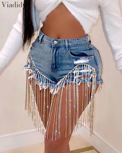 women studded tassel zipper denim shorts street style fringe hem ripped pockets shorts1, White;black
women studded tassel zipper denim shorts street style fringe hem ripped pockets shorts1, White;black