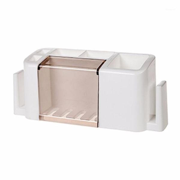 new multifunctional toothpaste and toothbrush holder creative storage case organizer box bathroom accessories set for home use1
new multifunctional toothpaste and toothbrush holder creative storage case organizer box bathroom accessories set for home use1