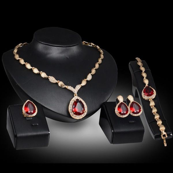 farlena jewelry water drop crystal necklace earrings bangle & ring for women african dubai bridal jewelry sets, Silver
farlena jewelry water drop crystal necklace earrings bangle & ring for women african dubai bridal jewelry sets, Silver