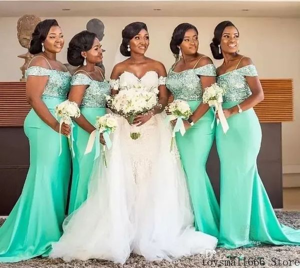 glitter sequined 2022 green satin african bridesmaid dresses off shoulder mermaid wedding guest prom gowns maid of honor dress sxm10, White;pink
glitter sequined 2022 green satin african bridesmaid dresses off shoulder mermaid wedding guest prom gowns maid of honor dress sxm10, White;pink