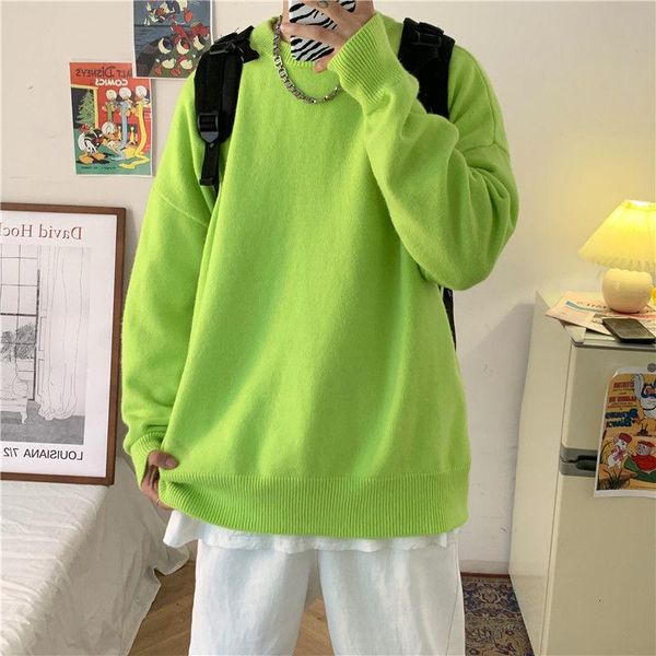 autumn and winter sweater men's warm fashion solid color casual knitted pullover men loose korean sweaters mens clothes -2xl, White;black
autumn and winter sweater men's warm fashion solid color casual knitted pullover men loose korean sweaters mens clothes -2xl, White;black