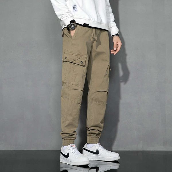 cotton trend overalls men's 2020 new autumn and winter fashion multi pocket solid color thick corset casual pants, Black
cotton trend overalls men's 2020 new autumn and winter fashion multi pocket solid color thick corset casual pants, Black