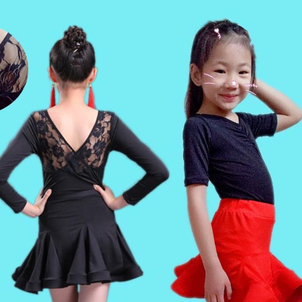 children latin salsa dress kids ballroom dancing rumba samba skirt ruffle lace velvet cha cha tango latin dance dress for girls, Black;red
children latin salsa dress kids ballroom dancing rumba samba skirt ruffle lace velvet cha cha tango latin dance dress for girls, Black;red