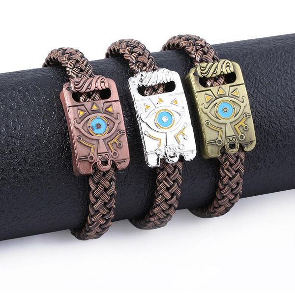 game the legend of zelda bracelets sheikah slate breath of the wild bangles charm men pulsera jewelry gift, Black
game the legend of zelda bracelets sheikah slate breath of the wild bangles charm men pulsera jewelry gift, Black