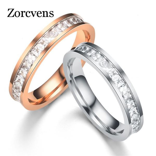 cluster rings modyle classic gold silver color crystal wedding ring for women stainless steel engagement female finger jewelry, Golden;silver
cluster rings modyle classic gold silver color crystal wedding ring for women stainless steel engagement female finger jewelry, Golden;silver