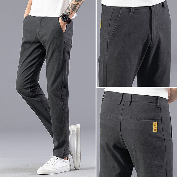 2020 casual thin men's stretched plan suit gray black pants new pant dress mu6y, Black;brown
2020 casual thin men's stretched plan suit gray black pants new pant dress mu6y, Black;brown