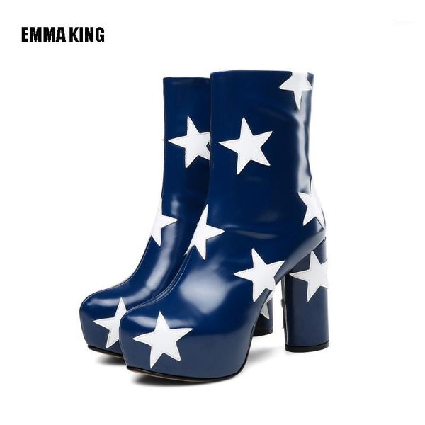 emma king new fashion women platform ankle boots roman high heel stars print boots designer winter shoes woman 20201, Black
emma king new fashion women platform ankle boots roman high heel stars print boots designer winter shoes woman 20201, Black