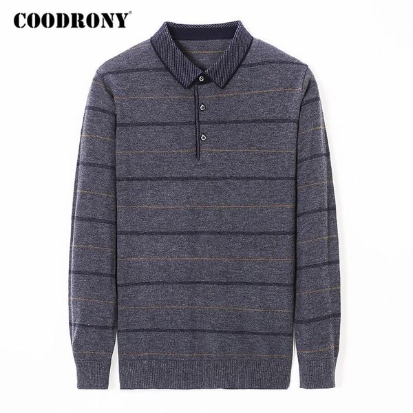 coodrony brand wool sweater men autumn winter turn-down collar knitwear pullover shirts business casual striped pull homme y1090, White;black
coodrony brand wool sweater men autumn winter turn-down collar knitwear pullover shirts business casual striped pull homme y1090, White;black