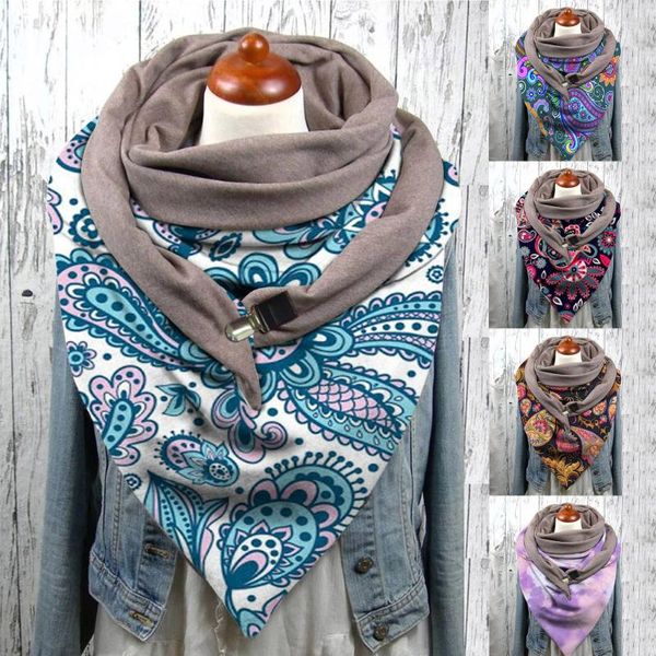 scarves fashion women scarf bandanna printing button thicken warm casual shawls neck bandana lady wrap, Blue;gray
scarves fashion women scarf bandanna printing button thicken warm casual shawls neck bandana lady wrap, Blue;gray